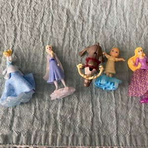 Mini princess characters from kinder eggs